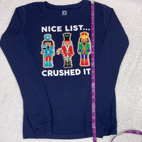 Unisex Kids Nutcracker Snug Fit Cotton Pajamas - Thunder Blue size 16 - Picture 3 of 10